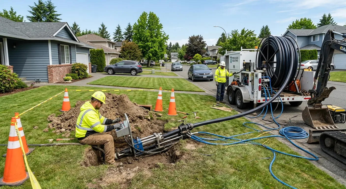 Sewer Cleanout in DuPont, WA